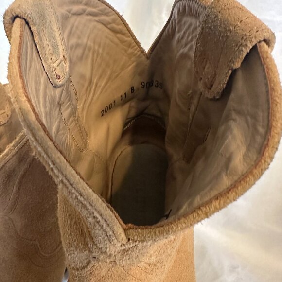 Tecovas Sand Suede Western Boots - Picture 2 of 8